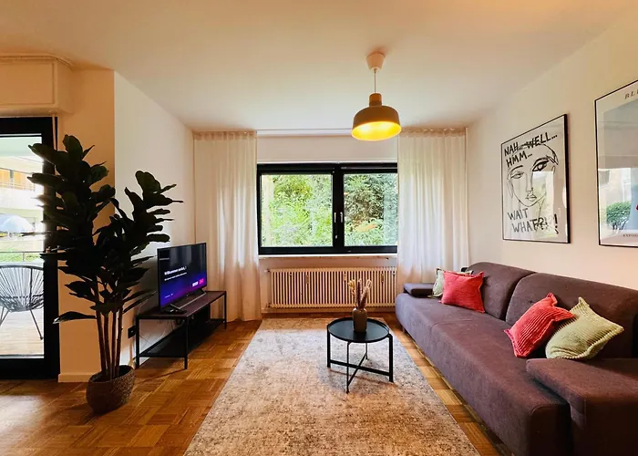 Klassen Stay - Design Apartment - Balkon - Netflix - Naehe Messe